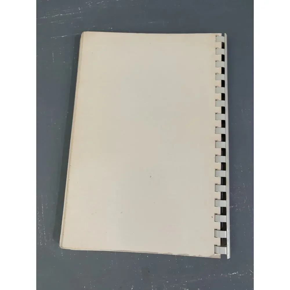 Vintage 1978 Church Cookbook Westmont Christian Women’s Fellowship